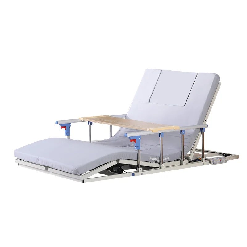 Electric Back Rest, 190 x 90 Metal Adjustable Bed Lifter, Patient Lumbar Support, Electric Turning Bed, Rehabilitation