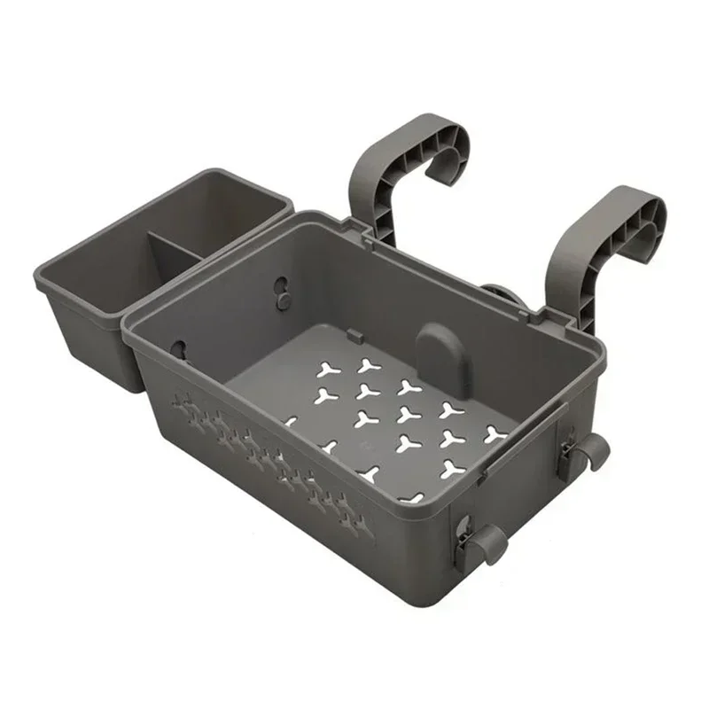

1pcs Portable Poolside Storage Basket Tray with Cup Holder for above Ground Pools Outdoor Pool Accessories