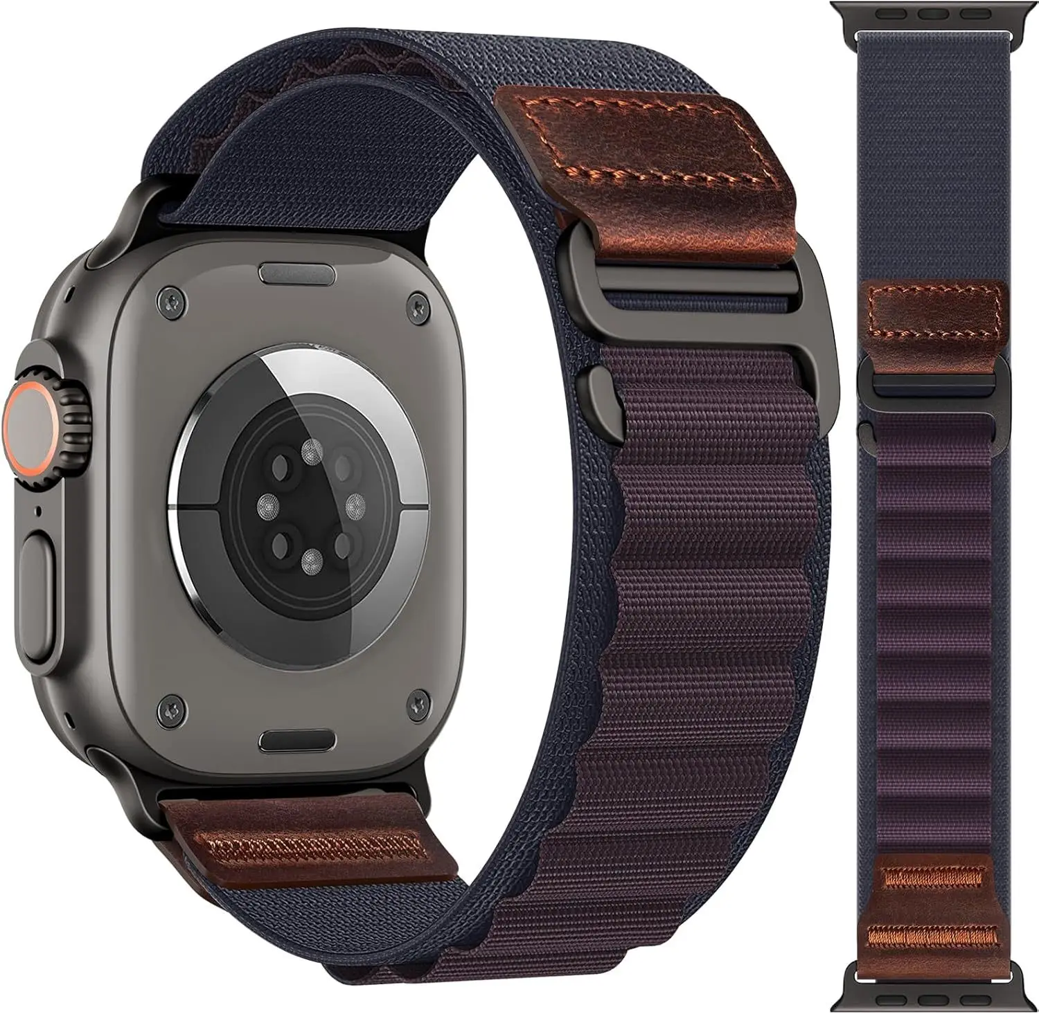 Alpine Loop Lederarmband für Apple Watch Ultra 3 2 49mm 46mm 44mm 40mm 45mm 41 42mm Armband iWatch Series 11 10 9 8 7 SE3 Band – Detail 14