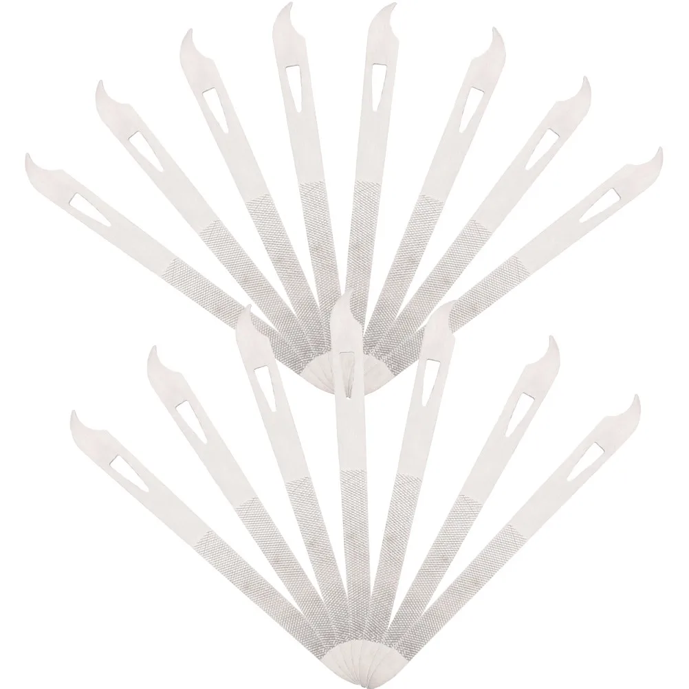 

15Pcs Alloy Nail Files Professional Metal Manicure Tool for Nail Shaping Art Design Trimming Pedicure Care Buffer Strip