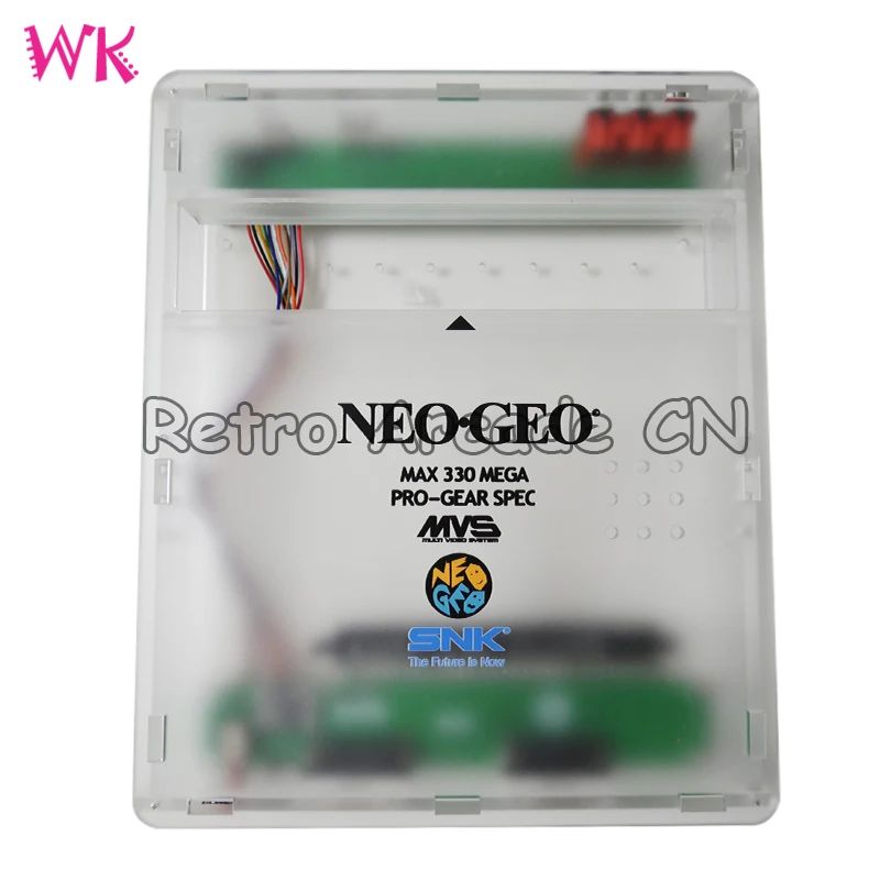 

MV1C Transparent Arcylic Cbox Shell NeoGeo Supergun MVS1-C DIY Kits Arcade Game Accessory With Video Output