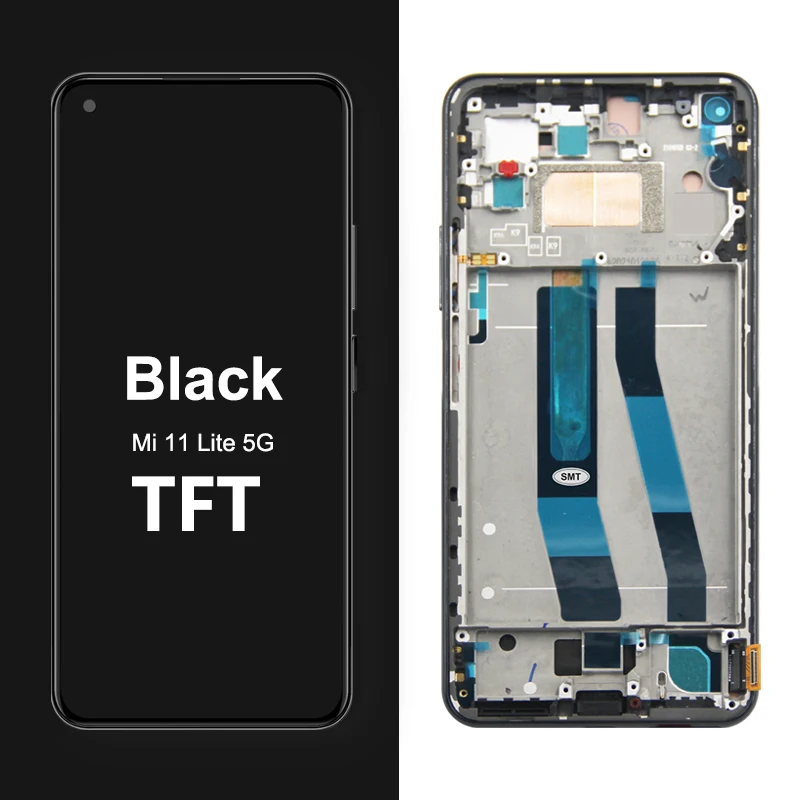 OEM 6.55''For Xiaomi Mi 11 Lite 5G Tested For Mi 11 Lite M2101K9G