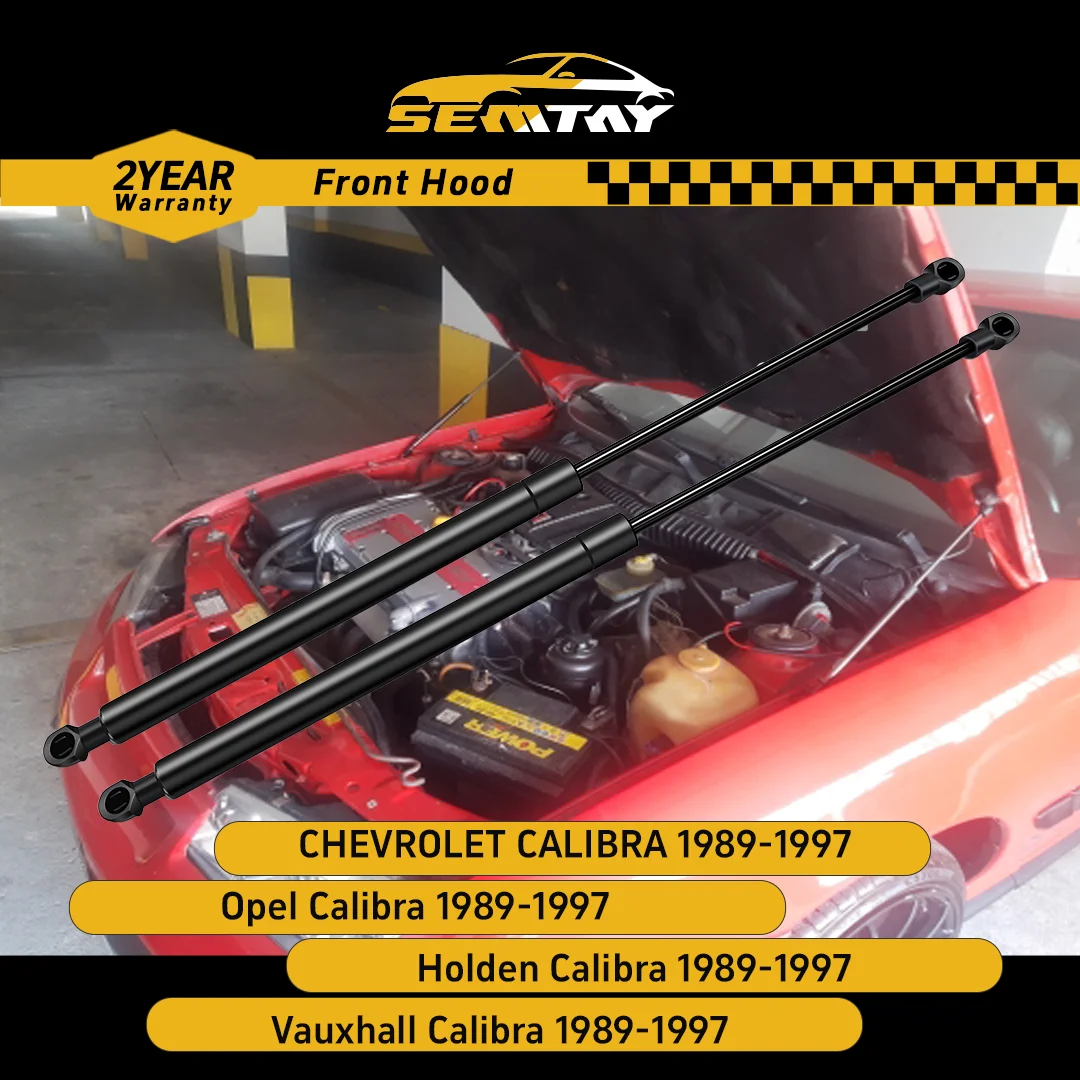 

SEMTAY Hood Struts for Vauxhall /Holden/Calibra 1989-1997 Bonnet Lift Support Shocks Dampers Compatible Auto Accessories