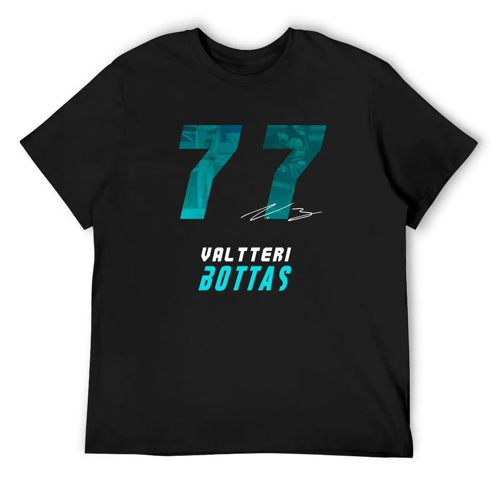 Valtteri Bottas 77 T-Shirt man clothes custom shirt heavyweights vintage mens designer t shirt