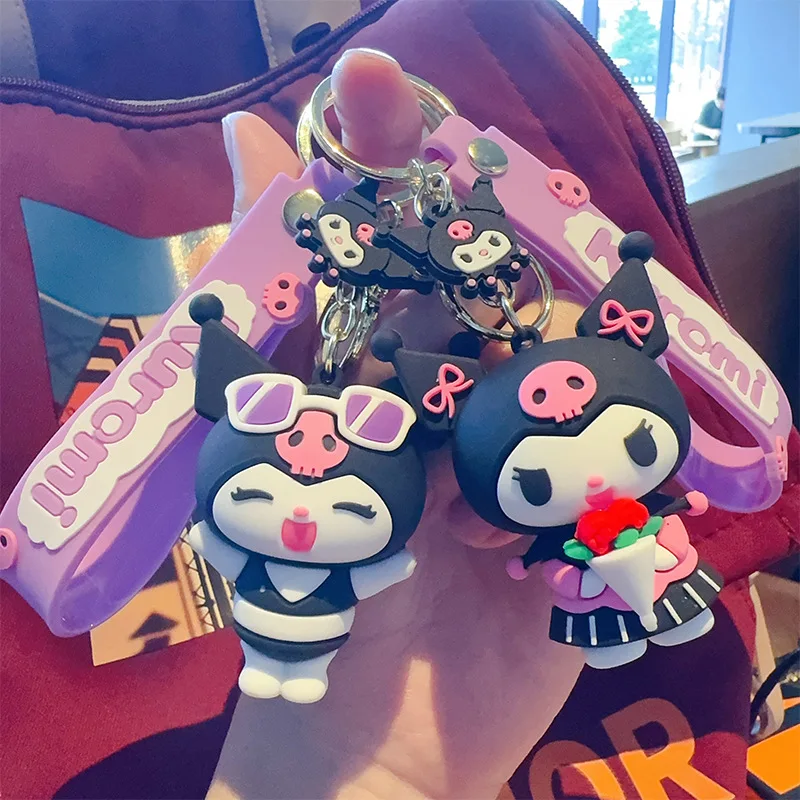 サンリオ漫画クロミキーホルダーペンダントかわいいデイリーバックパックパーソナライズされたファッションアクセサリー子供の祭りのギフト