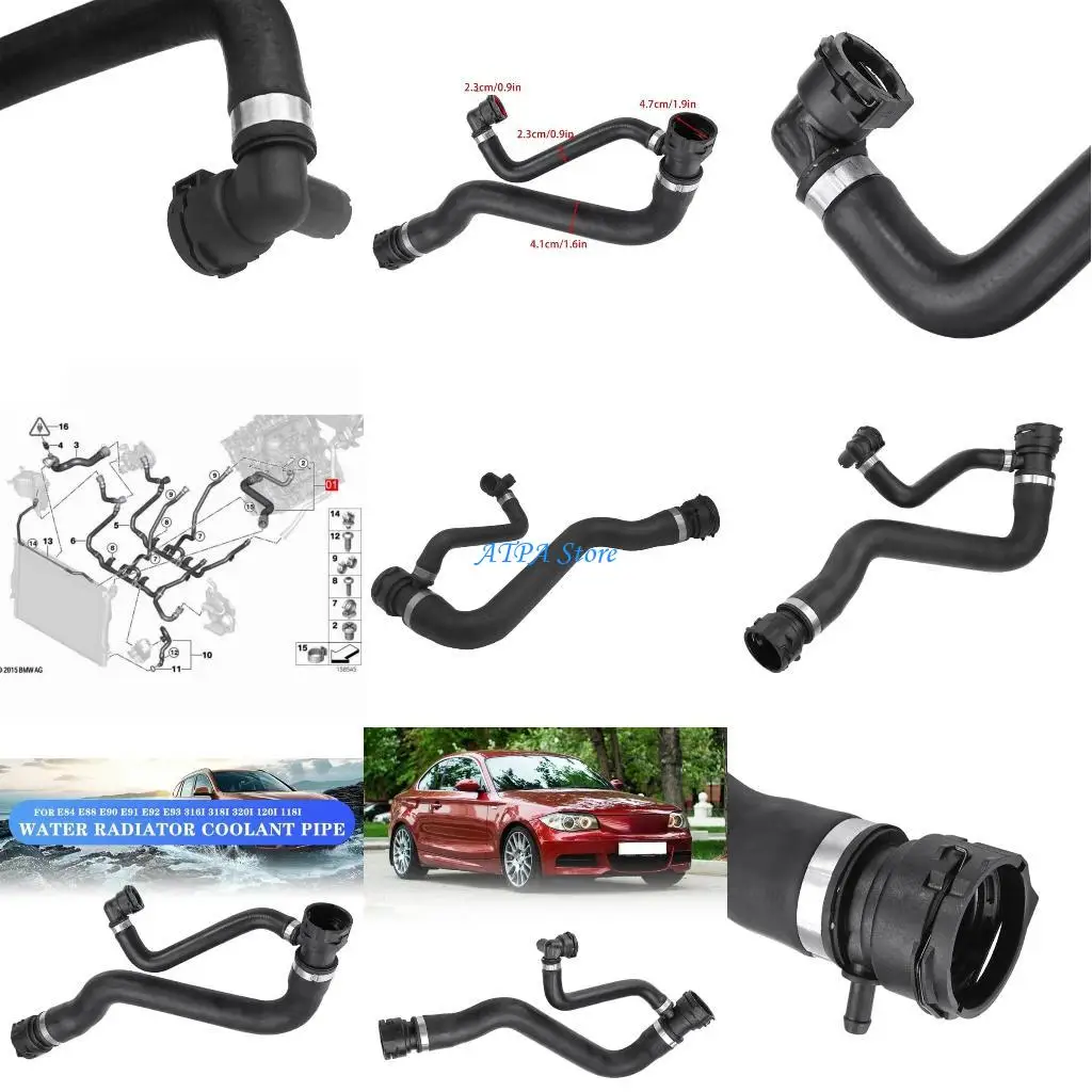 

U13C Cooling Water Hose Inlet Pipe For 120i 118i 1712753176 Water Radiator Tube