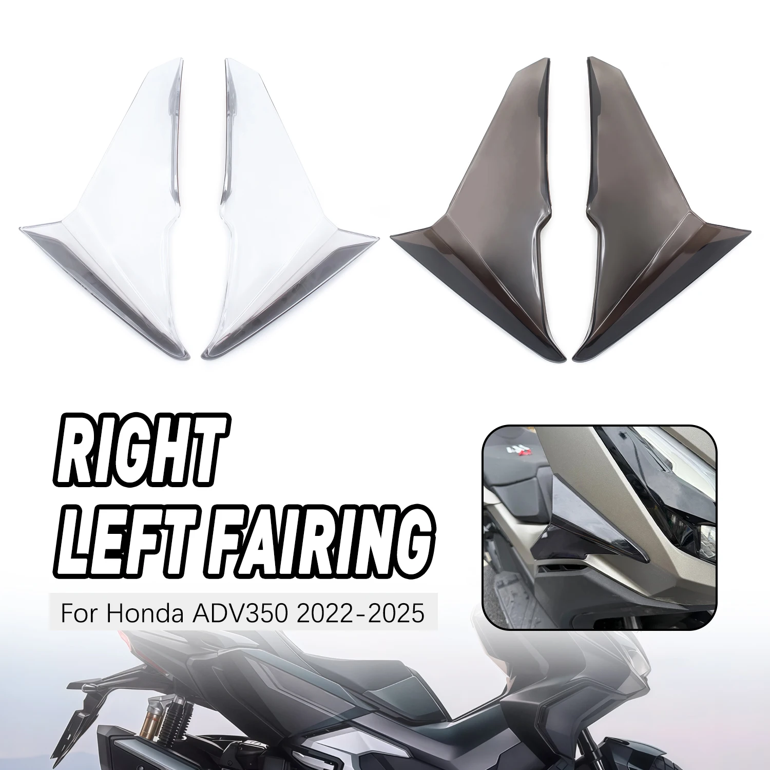 

Motorcycle Leg Guard Wind Deflector Leg Windshield Replacement Parts FOR HONDA ADV350 ADV 350 2022 2023 2024 2025