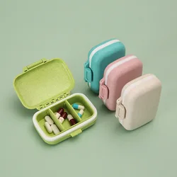 Mini Portable Pills Organizer Case 3 Grids PillBox Tablet Storage Container Weekly Medicine Pill's Box Pill Case Drug Dispense