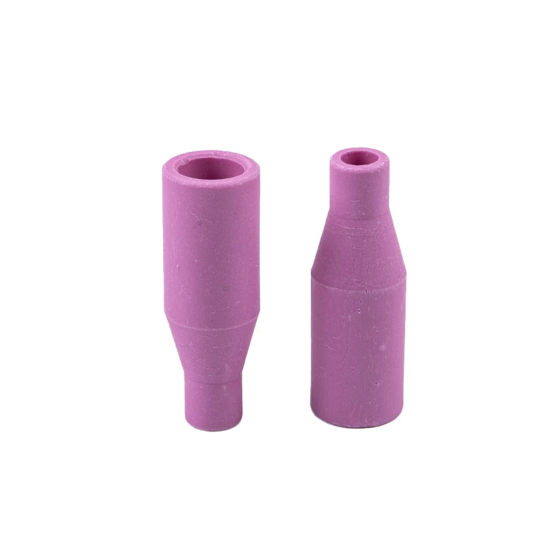 5Pcs MB15AK MIG/MAG Gas Ceramic Nozzle Euro Style Welding Gun Tip Nozzle Shield Cup for Welding Torch