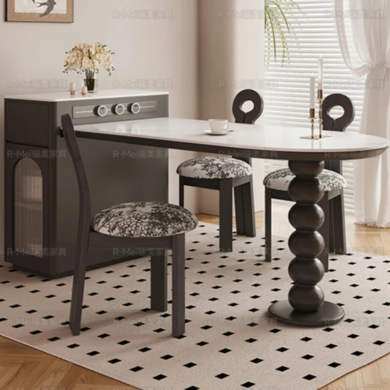 Storage Pliable Dining Tables Modern Bar Wall Counter Dining Tables Islands Extendable Mesa De Jantar Wabi Sabi Furniture