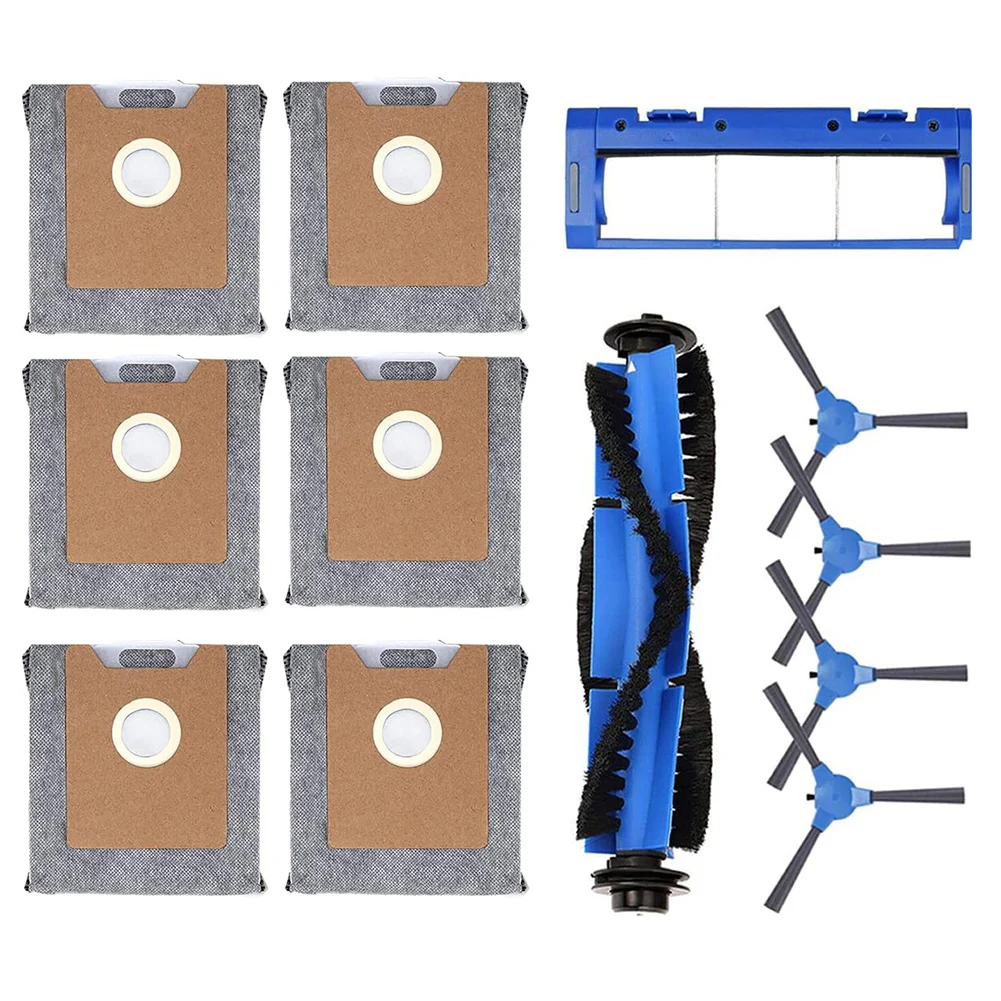 

12pcs/set For RoboVac Roller Brush Side Brushes Cover For RoboVac Clean G35+ For G40+ For G40 Vacuum Cleaner Roller Side Brush
