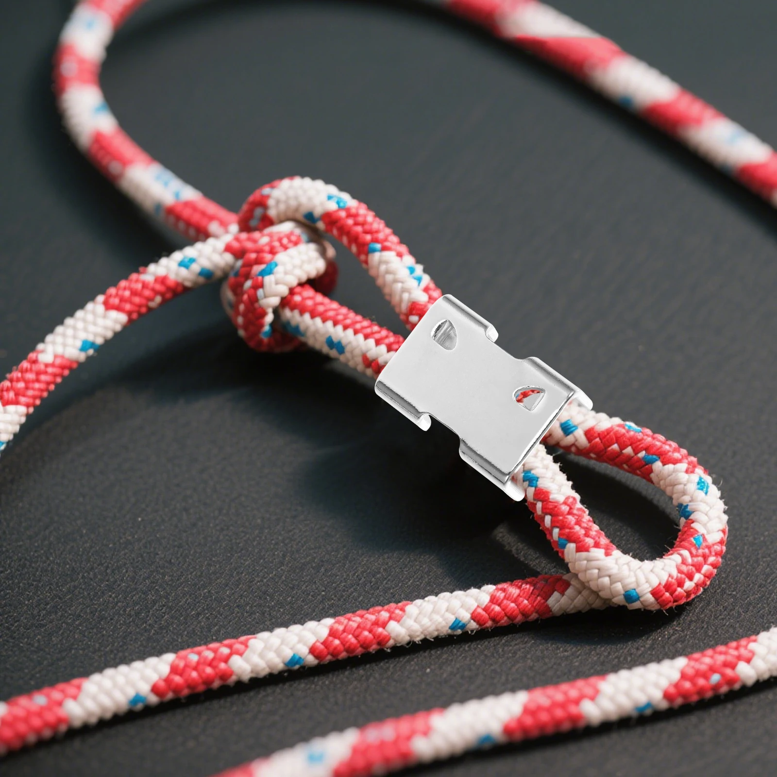 3 قطعة الثقيلة الحديد مزدوجة حبل المشابك 14-16 مللي متر تسلق الإبحار الكلب المقاود سلك حبل كليب الحديد المشابك مقاطع معدنية