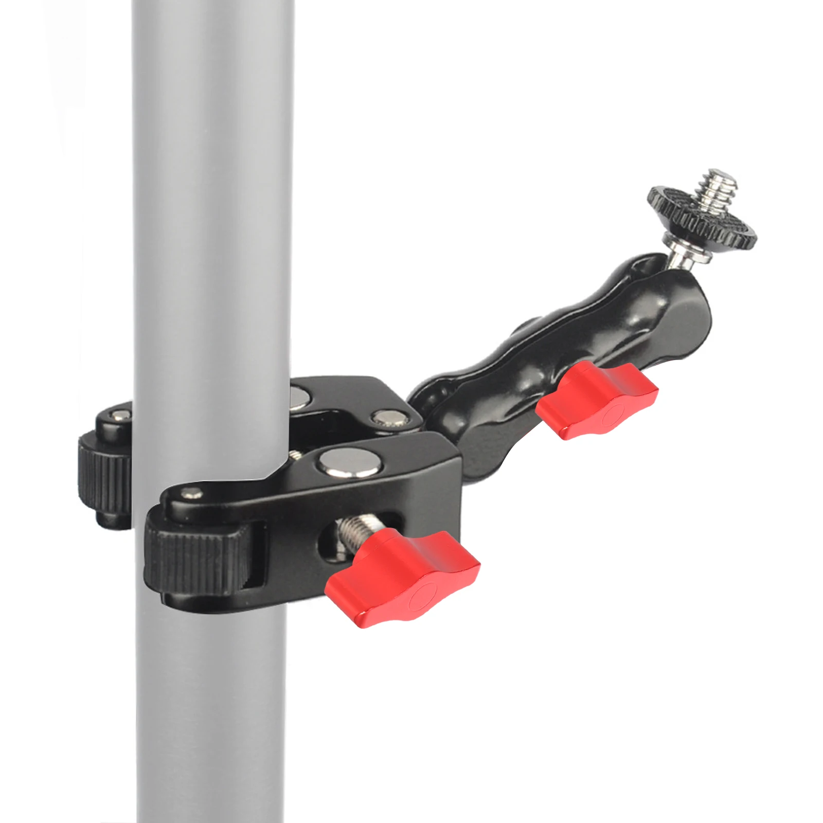 

4Pcs Cloud Platform Thumb Screws Tightening Threaded Knobs for Camera Equipment Durable Aluminum Hand Grip Screws