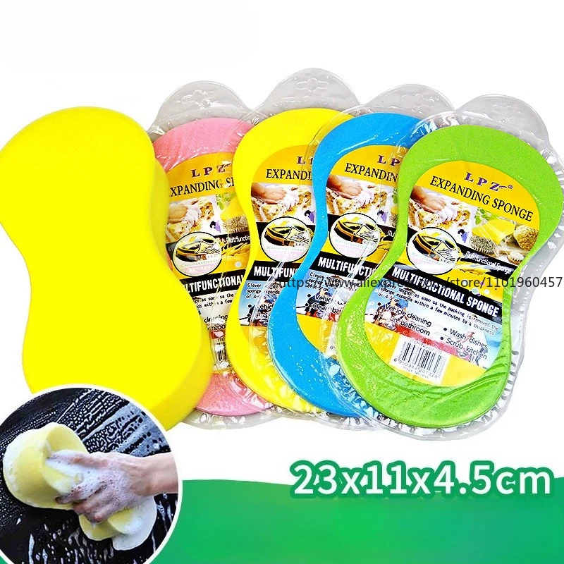 

Автомойка, большая вакуумная сжатая чистящая губка, блок автомобильных принадлежностей, красота и вощение, губка высокой плотности, протирание