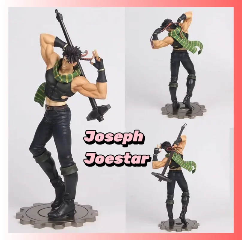 

Joseph Joestar 30cm Action Figure from Bizarre Adventure Desk Decoration Statue Collection Model Dolls for Birthday Xmas Gifts