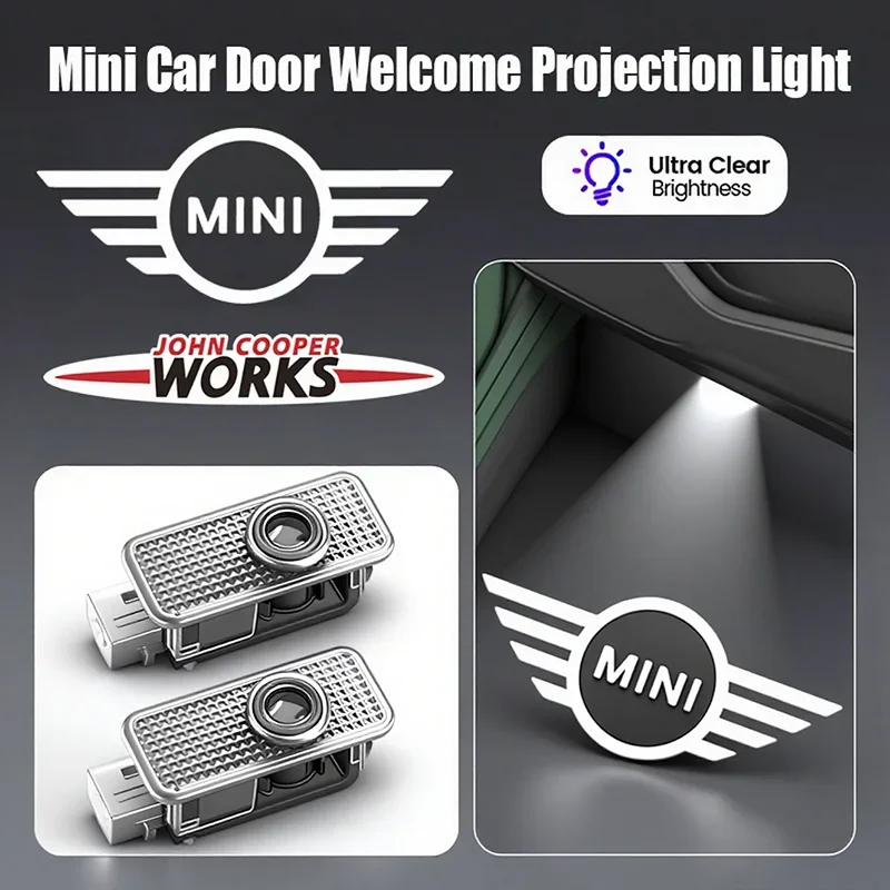 Led Car Door Logo W… - image