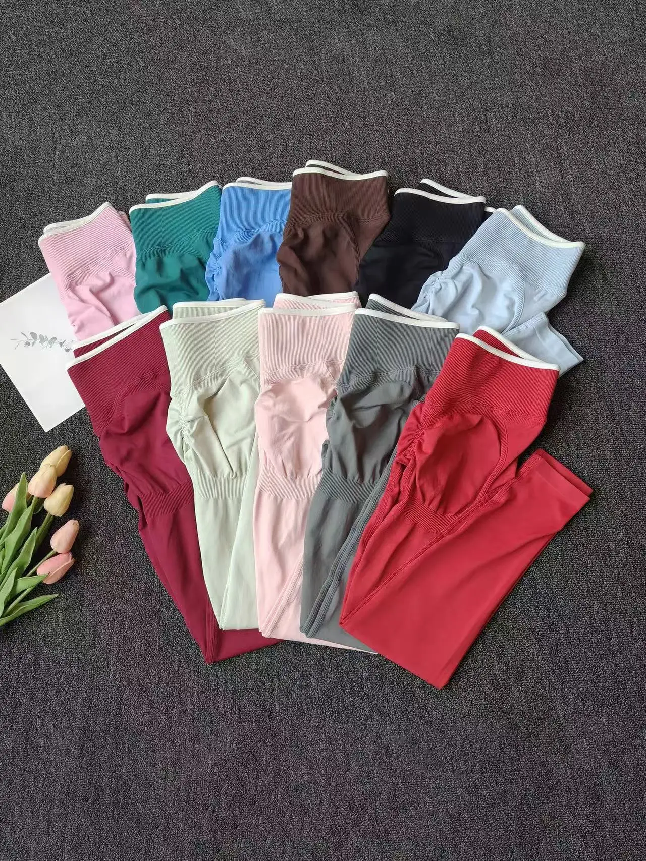 Pantalons de yoga Peach Butt, pantalons de fitness taille haute pour femmes, leggings serrés très élastiques à séchage rapide pour l'entraînement