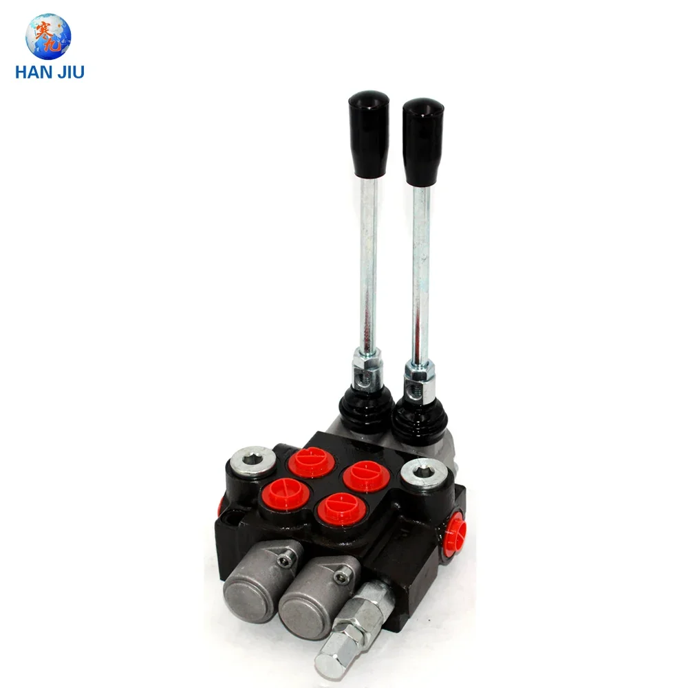 

40L 2 Handle hydraulic directional control valve 2P40