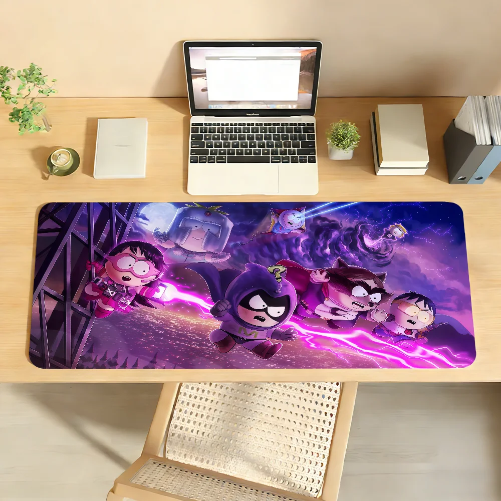 

Cartoon S-South P-Park Mouse Pad Non-slip Desk Mat PC Laptop Accessories Rubber Office Keyboard Large Gamers Decoracion