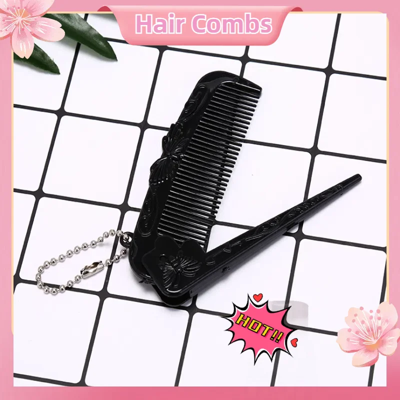 Foldable Hair Comb Anti-Static Styling Kits Portable Folding Hair Combs Hair Comb Brush Hairdressing Tools Travel