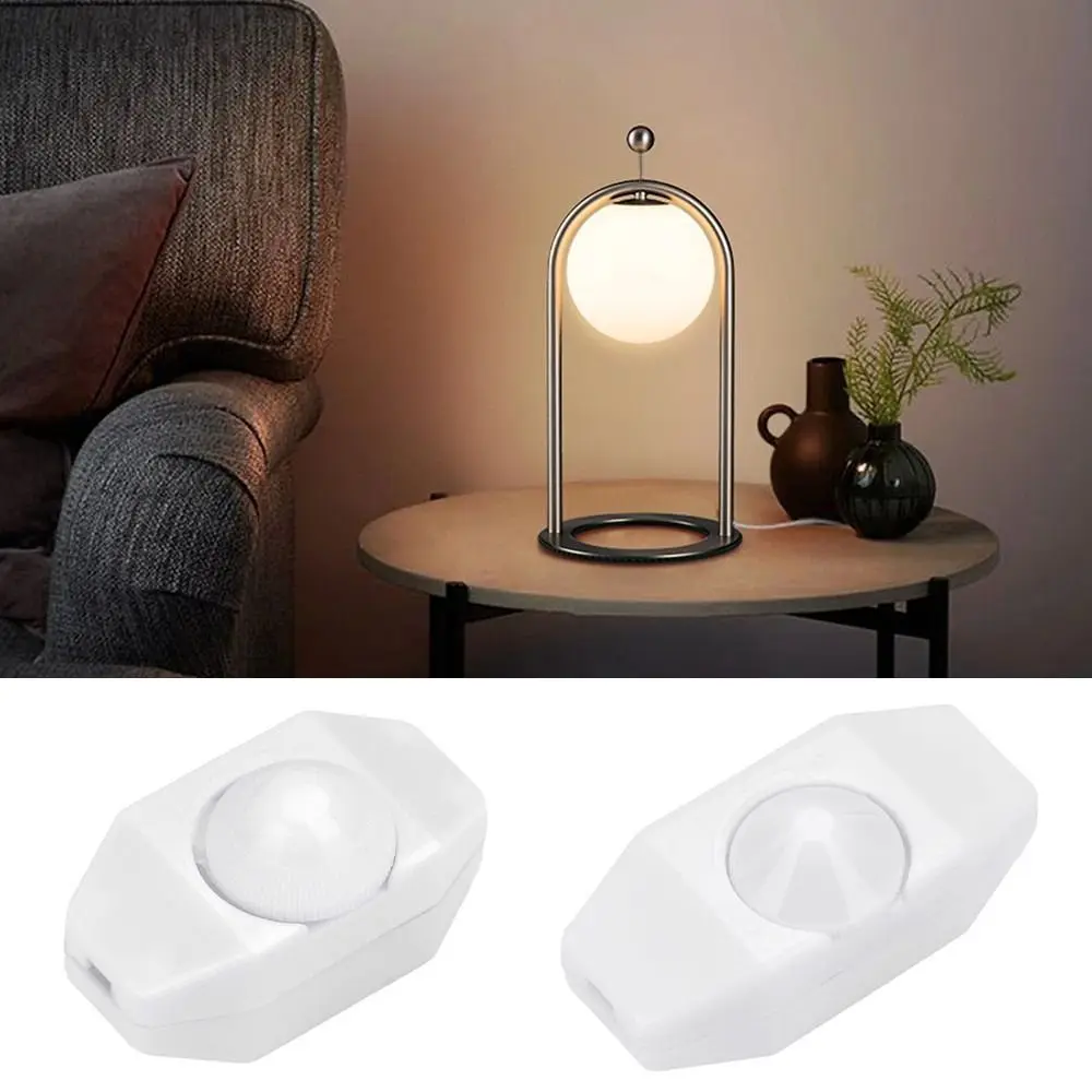 1Set Lamp Dimmer Cord Switch Plug Led Dimmer Switch Table Floor Light Button Accessories For DIY Lamp Power Cord Controller Knob