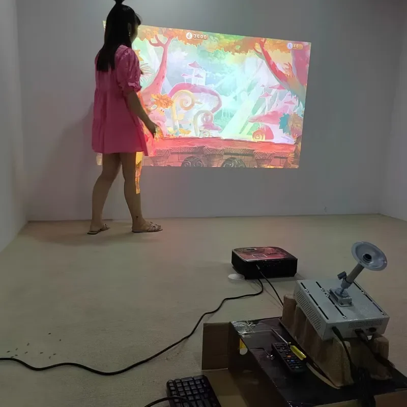 All-in-one AR 3D Interactive Projector Floor System Projection for Kids