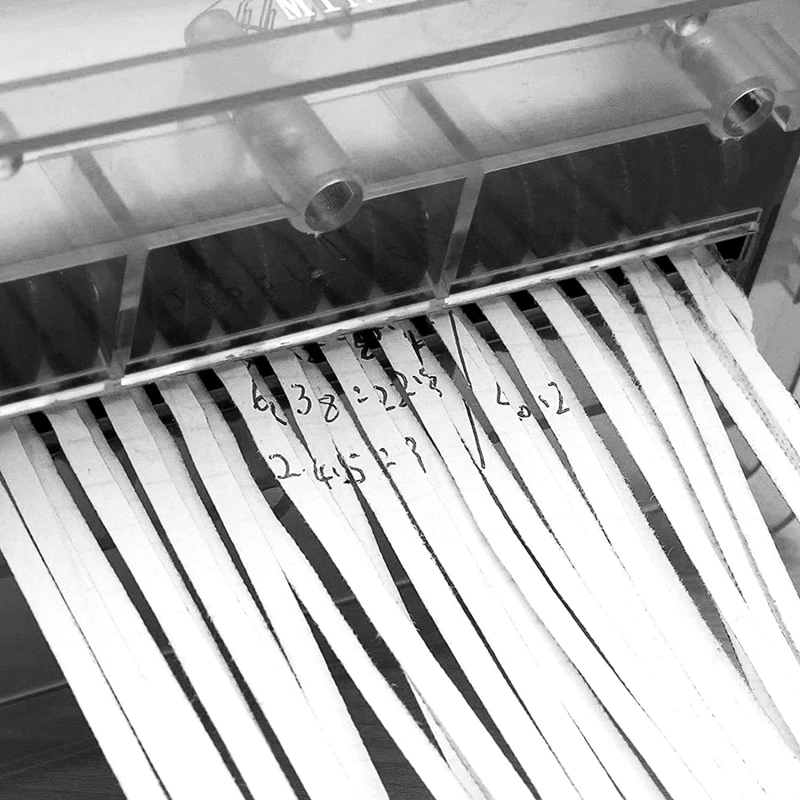 Mini manual shredder portátil a6 mão papel de corte shredder strip-corte máquina de ensino de escritório suprimentos cortador durável