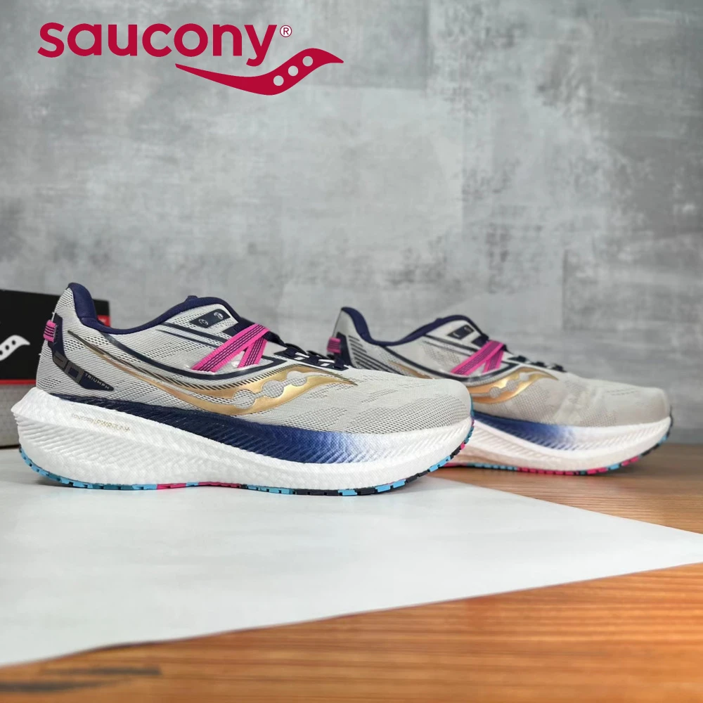 

Кроссовки мужские сетчатые для бега Saucony Victory 20, новинка, легкие амортизирующие дышащие кроссовки для мужчин