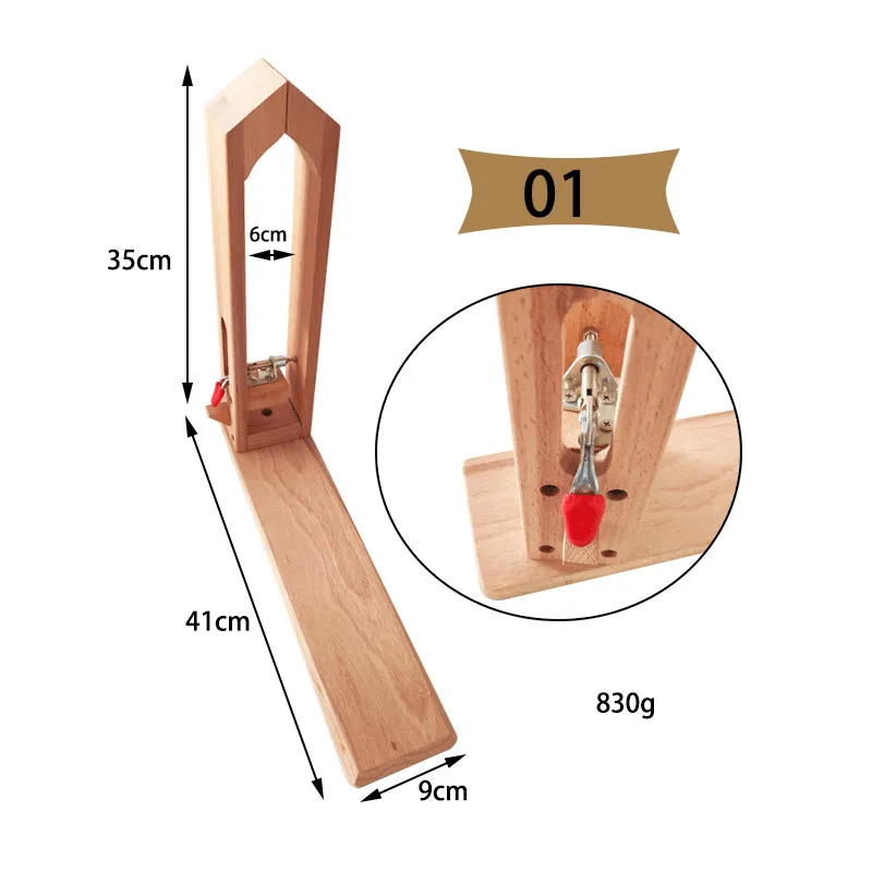Drewniany skórzany klip mocujący skórzane narzędzia do szycia ręcznego zaciski do szycia DIY szycie sznurowanie zacisk narzędzia ręczne galanterii