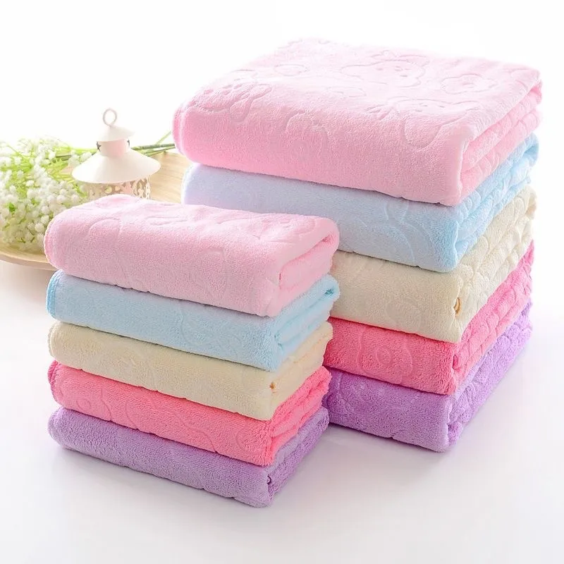 70x140cm Bath Towel Luxury Microfibe Absorbent Quick-Drying Super Large Bath Towel Soft Hotel Bath Towel To Wear Bath Towel