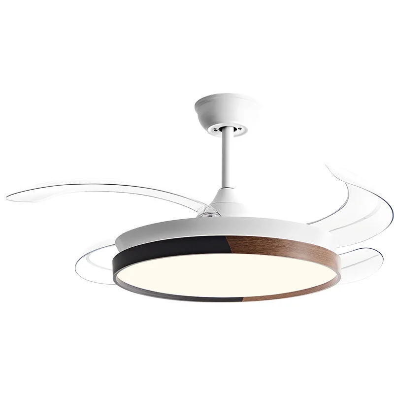 

Full spectrum fan light ceiling household living room dining room bedroom frequency conversion invisible