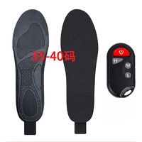 4000mAh Rechargeable Heated insoles 3 levels Remote control Heating insole Outdoor warm hiking shoe pad Ski insoles