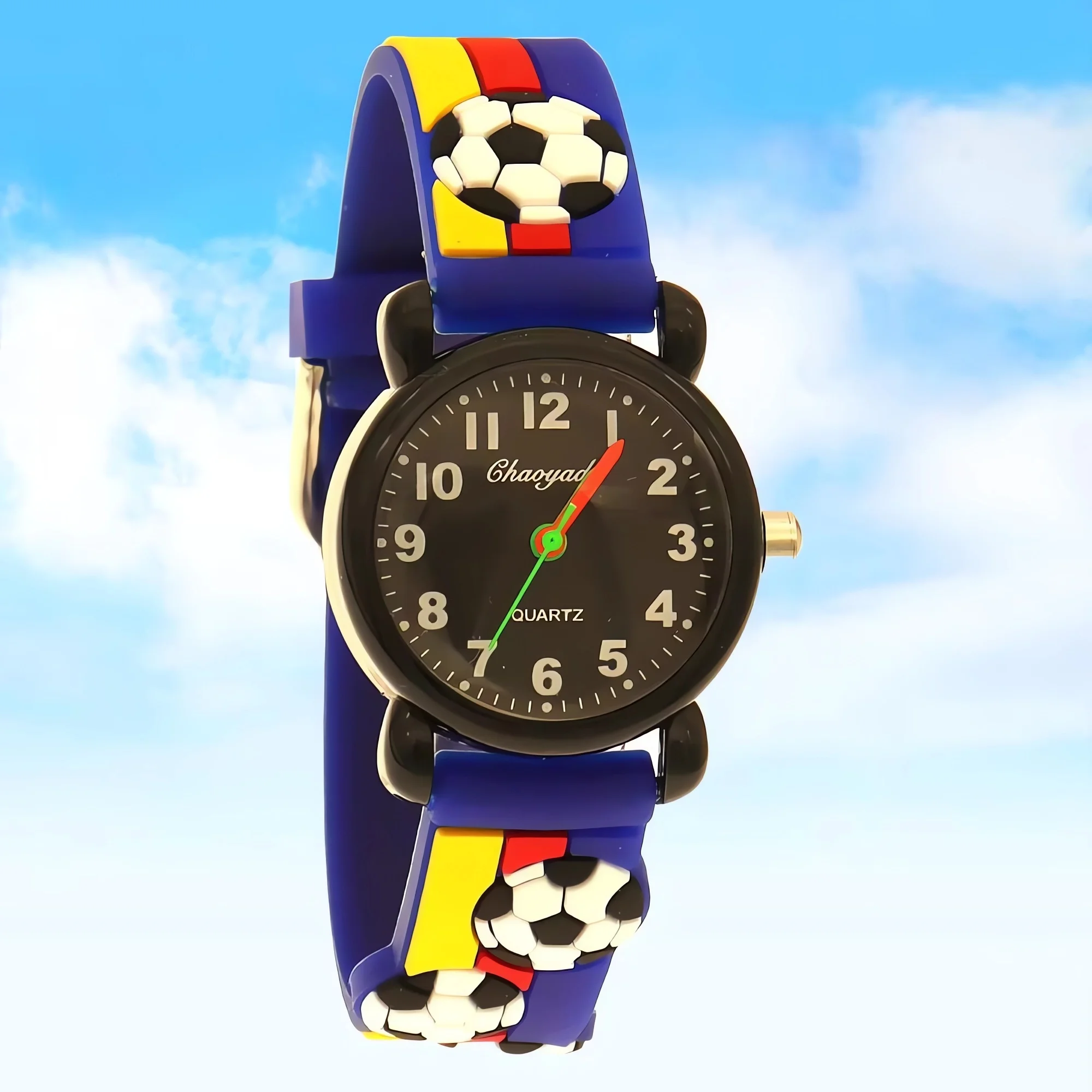 Unisex Digital Display Wristwatch Easy Read Timepiece Student Watch for Boys And Girls