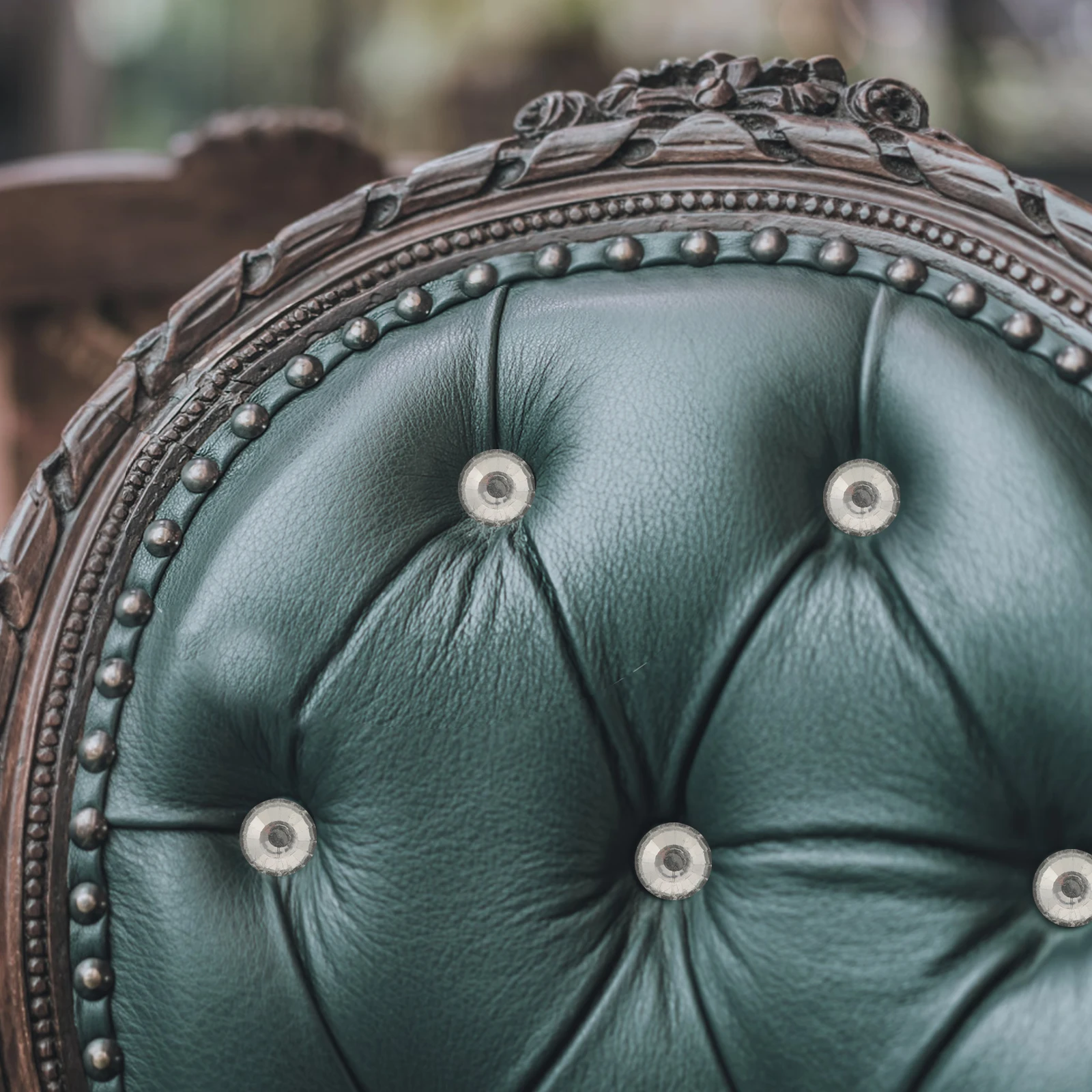 

50Pcs Sunflower Acrylic Sofa Buttons Upholstery Decorative Sew on Small Crafting DIY Upholstery Headboard Buttons for Sewing