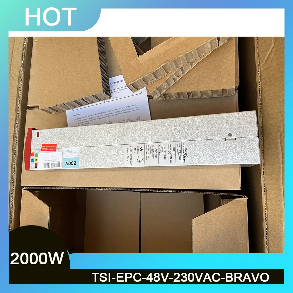 

Блок питания для TSI-EPC-48V-230VAC-BRAVO для PACK 48VDC до 230VAC/2000W T 321730201