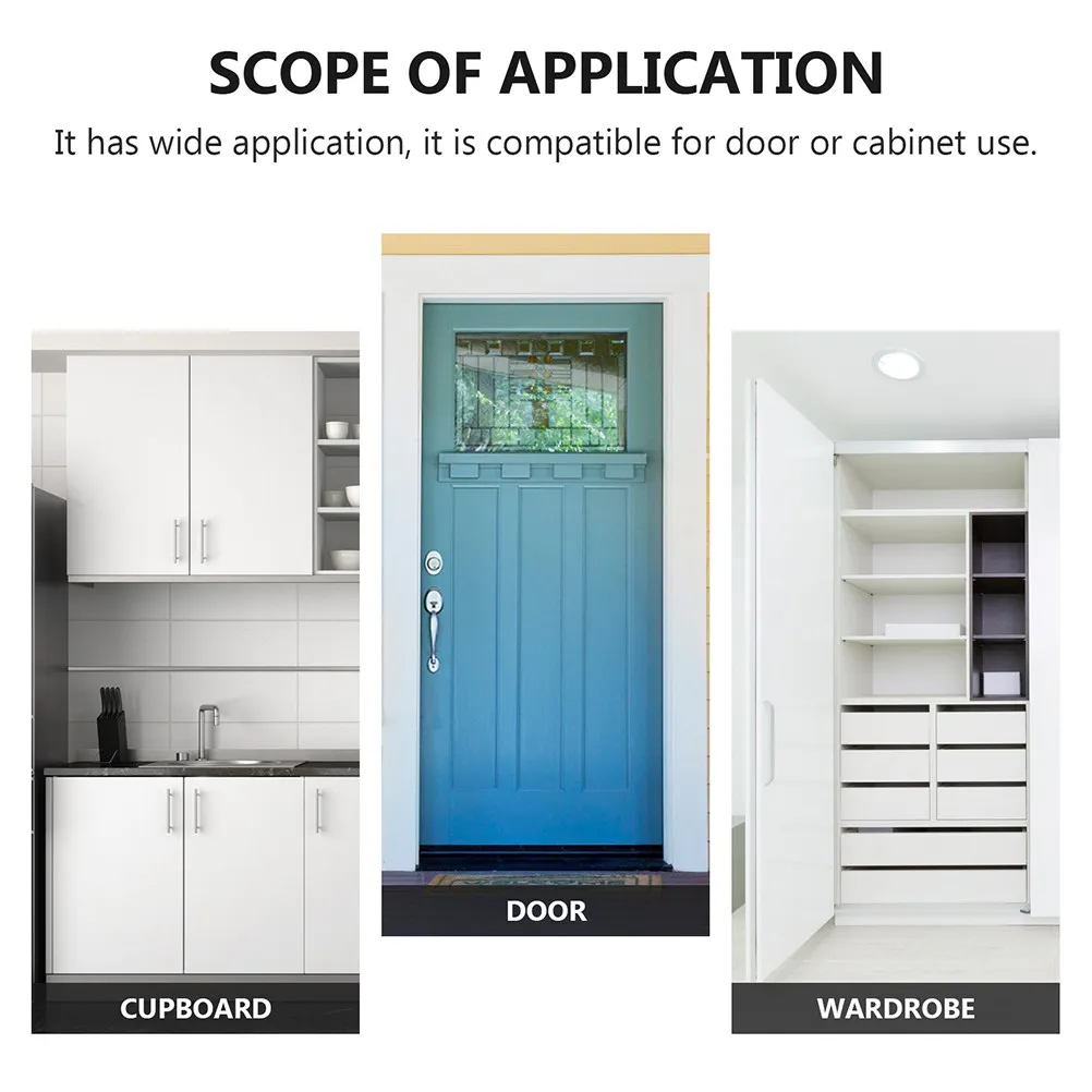 

5Sets Hinge for Cabinet Door Wardrobe Furniture Heavy Duty Iron Hinge Smooth Self-Supporting Folding Hinges Hardware