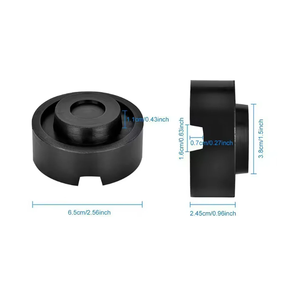 Universal Rubber Plate Pad Special Tool for Lift Hydraulic and Pneumatic Accessories Jack Car Tools Stand Pads Auto Automotive