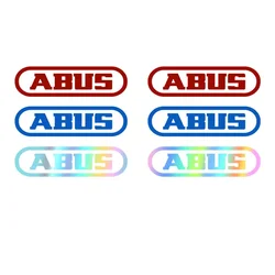 6pcs MTB Road Bike Rack Stickers for ABUS Vinyl Waterproof Sunscreen Antifade Bicycle Cycling Helmet Frame Decals