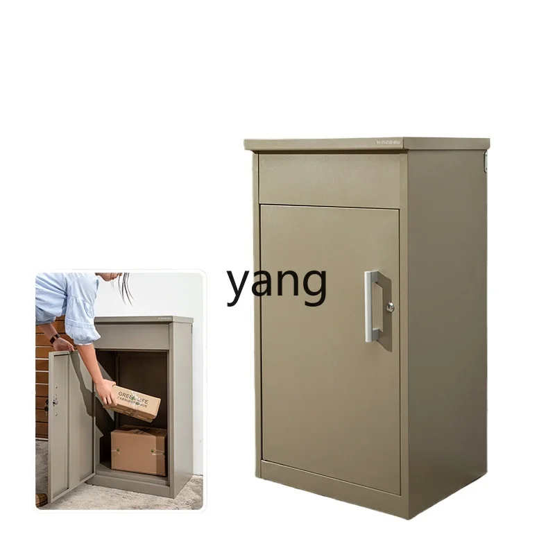 

Yjq Outdoor Express Storage Cabinet Outdoor Package Storage Rainproof and Sun Protection Express Box