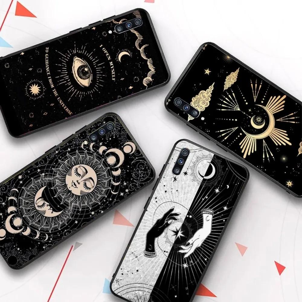 Witches Moon Tarot Mystery Totem Phone Case For Samsung A 10 11 12 13 20 21 22 30 31 32 40 51 52 53 70 71 72 73 91 13 shell