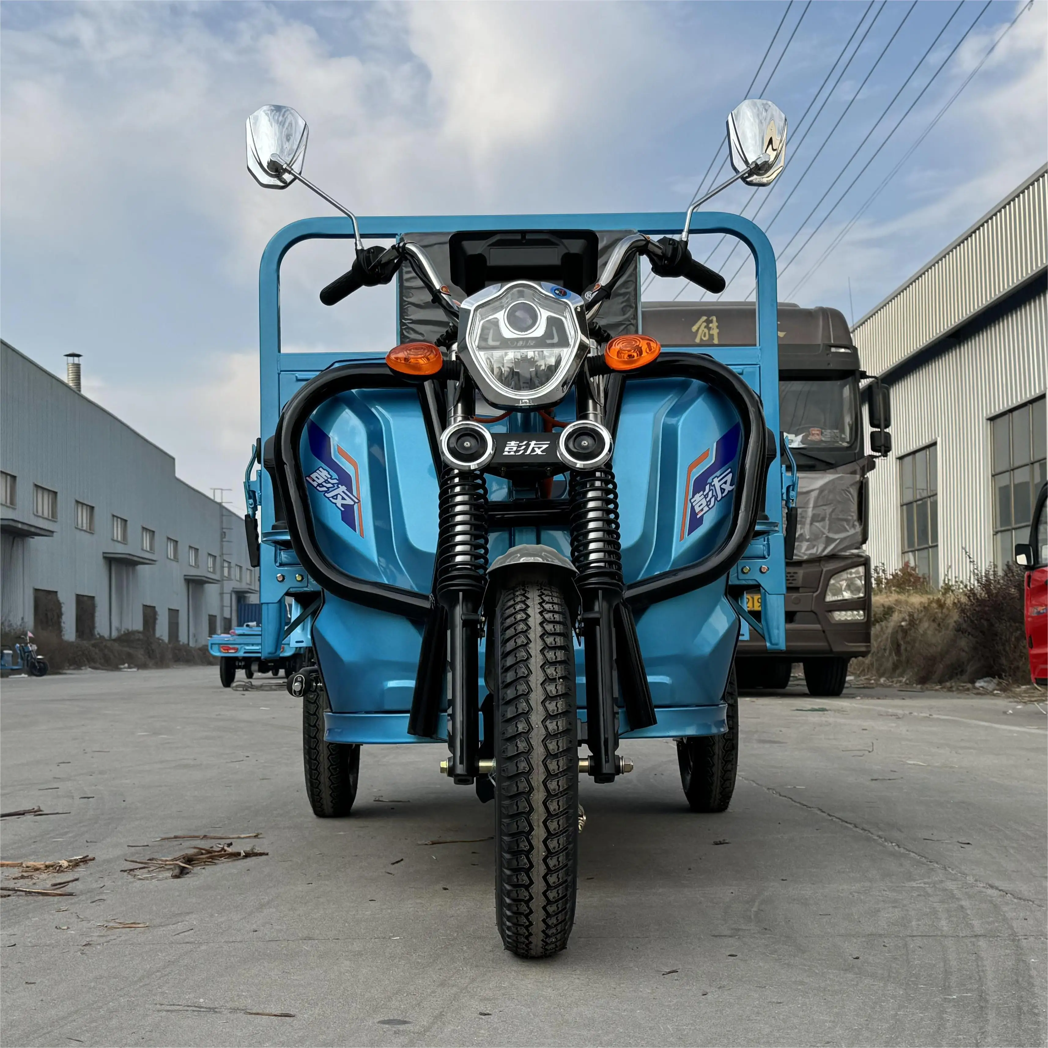 LB-LB160G Cargo Delivery 3 Wheel Motorcycle  Electric Tricycles Motocicletas Elétricas