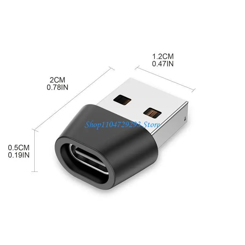 Y2GD USB mâle à type C Adaptateur Female Support Fast OTG Data