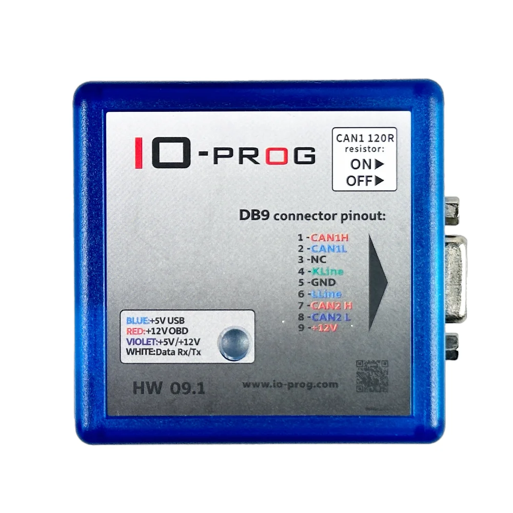 2022 Newest IO-PROG Programmer for GM Opel Fault CodesIO Program BD9 Connector Pinout Same With IO Terminal Multi Tool Device