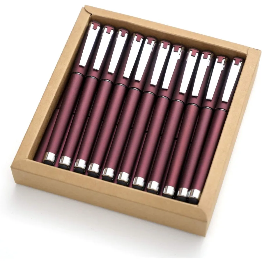 

0.7mm Black Ink Gel Ink Rollerball Pens 2 in 1 Medium Point Pens with Stylus Work Pen Smooth Writing for Office Black gel pen B