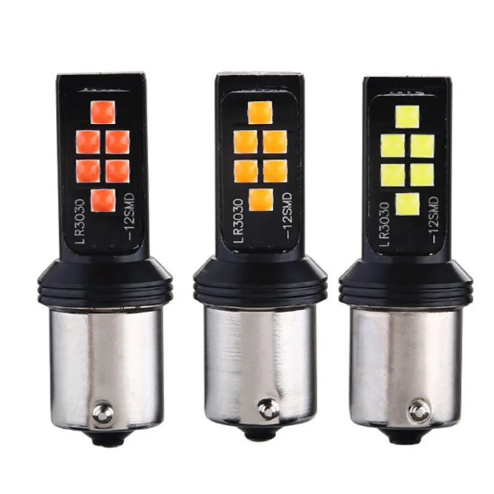 

1157 BAY15D P21/5W Новая высококачественная светодиодная лампа Cree Chip для автомобильных поворотников, стоп-сигналов, дневных ходовых огней, белая, красная, желтая