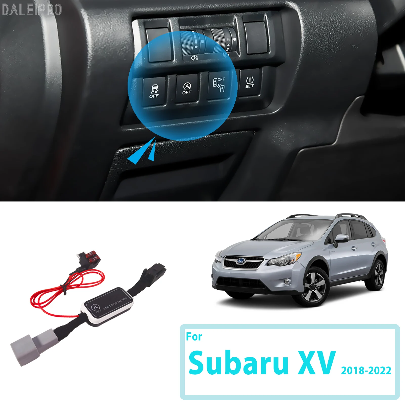 

For Subaru XV Crosstrek 2018-2021 2022 Automatic Stop Start Engine System Disable Smart Shut Down Car Auto Start Stop Eliminator