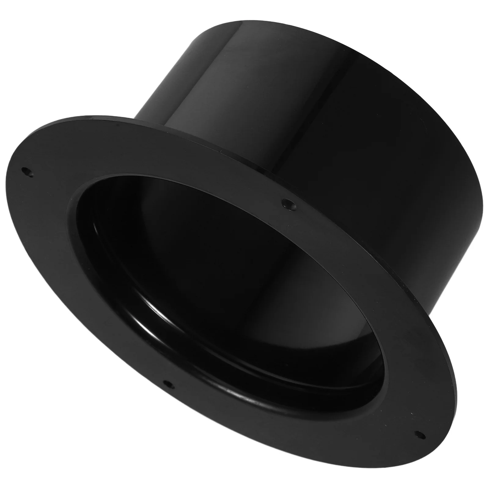 

Round ABS Flange Air Vent Circular Design Easy Installation Air Conditioner Accessory Dust Collector Fitting Duct