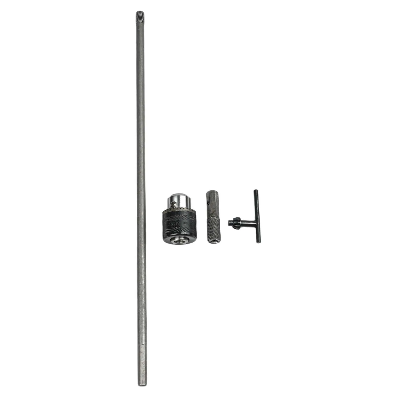 Chuck Extension Rod for Deep Hole Drilling with Carbide Tipped Metal and 8mm Hex Shank for Compact Use 300 600mm