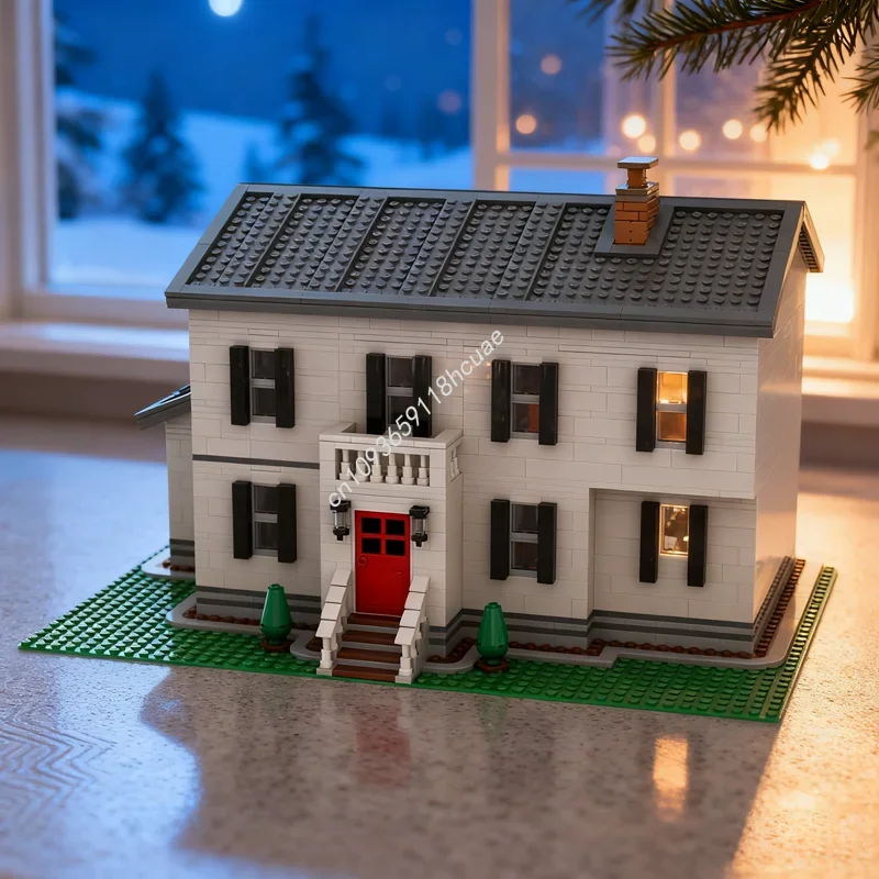 

2754pcs MOC American Colonial Home Iconsed Model Building Blocks Construction Christmas Gift Assemble DIY Idea Brick Toys Kids