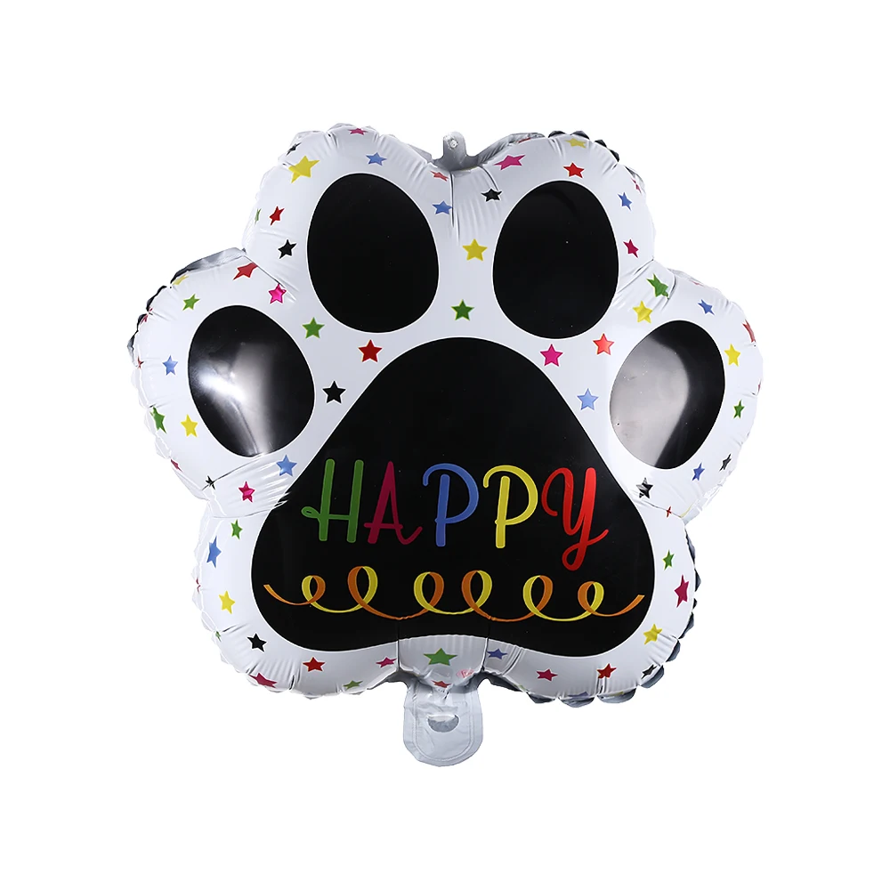 Pfotenabdruck-Folienballons – 8 Stück, 70 X 65 Cm, Mit „Let's Pawty“-Aufdruck, Für Hunde-Partys, Kindergeburtstage Und Tierfeste